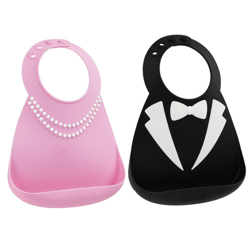 Wholesale Custom Cartoon Cute Waterproof Easy Wipe Clean Silicone Baby Bib For Baby Toddler