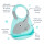 Wholesale Custom Cartoon Cute Waterproof Easy Wipe Clean Silicone Baby Bib For Baby Toddler