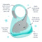 Wholesale Custom Cartoon Cute Waterproof Easy Wipe Clean Silicone Baby Bib For Baby Toddler