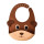Factory Customization Animal Waterproof Adjustable Soft Silicone Baby Bibs for Child Toddlers