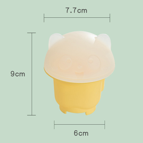 Factory Wholesale Custom Toddler Baby Bear Paw Jelly Cake Mold Silicone Training Cup for Infants