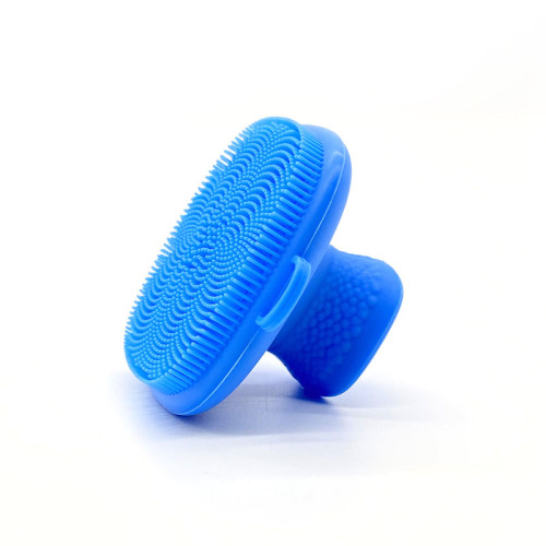 Amazon Hot Selling Silicone Face Washing Brush Portable Facial Pore Cleansing Face Washing Brush Square Cleansing Brush