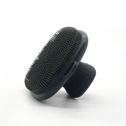Amazon Hot Selling Silicone Face Washing Brush Portable Facial Pore Cleansing Face Washing Brush Square Cleansing Brush