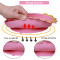 Silicone Plates Suction Plates for Baby with Spoon and Fork Set Kids Divided Grip Dish Self Feeding Training Baby Dinner Plate