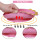 Silicone Plates Suction Plates for Baby with Spoon and Fork Set Kids Divided Grip Dish Self Feeding Training Baby Dinner Plate