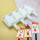 4 Cavity Cute Ghost Shaped Popsicle Mold DIY Self-made Silicone Mold for Popsicle Food Grade Reusable Ice Cream Mold