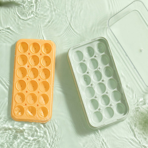 Silicone ice tray mold ice tray household refrigerator ice box ice ball mold food grade silicone frozen ice cube artifact