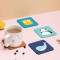 Custom Kitchen Decor Non Slip Mug Cup Rubber Mat Silicone Coaster for Wine Coffee