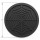 Black Modern Custom Silicone Coasters Drink Coasters Heat Resistant Non-Slip Cup Mat