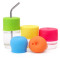 Custom Wholesale Anti-dust Airtight Seal Cover Spill-Proof Silicone Sippy Lids