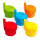 Customized Silicone Sippy Cup Lids Spill Leak Proof Food Safe BPA-free Silicone Drink Cup Cover