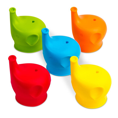 Customized Silicone Sippy Cup Lids Spill Leak Proof Food Safe BPA-free Silicone Drink Cup Cover