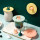 Custom Cartoon Rabbit Wholesale Anti-dust Airtight Seal Mug Cover Silicone Drink Cup Lids