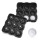 Easy Release Silicone Sphere Ball Mold BPA Free Reusable Whiskey Ice Cube Tray for Freezer