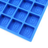 Custom logo Durable Flexible BPA Free Ice Cubes Molds Silicone Ice Trays for Whiskey