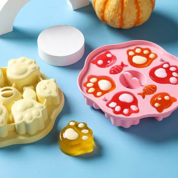 Silicone Baby Food Freezer Tray Custom Wholesale Mini Cake Chocolate Candy jelly drops Fondant Mold