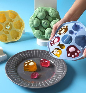 Silicone Baby Food Freezer Tray Custom Wholesale Mini Cake Chocolate Candy jelly drops Fondant Mold