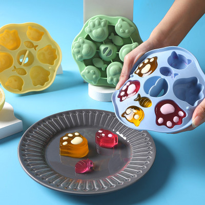 Silicone Baby Food Freezer Tray Custom Wholesale Mini Cake Chocolate Candy jelly drops Fondant Mold