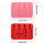 4-Hole Food Grade Cola-Bottle Shape Silicone Ice Cube Mold Easy Release Ice Cube Tray with Lid for Chilled Drinks Ice Cream