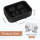Custom 4 Cavity 3D Skull Shaped Silicone Ice Cube Mold Easy Release Ice Tray Mold With Lid for Cocktail Whiskey and Juices