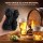 Custom 4 Cavity 3D Skull Shaped Silicone Ice Cube Mold Easy Release Ice Tray Mold With Lid for Cocktail Whiskey and Juices