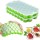 37 Cavities Honeycomb Shape Silicone Ice Cube Mold Easy to Release Silicone Ice Tray Flexible DIY Mold With Lid