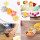 37 Cavities Honeycomb Shape Silicone Ice Cube Mold Easy to Release Silicone Ice Tray Flexible DIY Mold With Lid