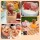 3D Cute Little Bear Silicone Ice Cube Mold Food Grade DIY Ice Cube Tray Children's Ice Cream Mold with Lid