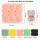 3D Cute Little Bear Silicone Ice Cube Mold Food Grade DIY Ice Cube Tray Children's Ice Cream Mold with Lid