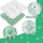 3D Cute Little Bear Silicone Ice Cube Mold Food Grade DIY Ice Cube Tray Children's Ice Cream Mold with Lid