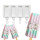 4 Cavity Vertical Stripe Ice Cream Mold Household Children Homemade Small Silicone Popsicle Mold