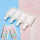 4 Cavity Vertical Stripe Ice Cream Mold Household Children Homemade Small Silicone Popsicle Mold