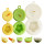 Food Grade Silicone food storage lids with clock, keeping fresh silicone lid suitable for fruits, vegetables and bowls
