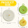 Food Grade Silicone food storage lids with clock, keeping fresh silicone lid suitable for fruits, vegetables and bowls