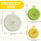 Food Grade Silicone food storage lids with clock, keeping fresh silicone lid suitable for fruits, vegetables and bowls