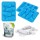 Factory Custom 2-in-1 3D Titanic Boat Iceberg Shape Silicone Ice Cube Tray Reusable Ice Cube Mold DIY Ice Making Tools