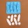 Factory Custom 2-in-1 3D Titanic Boat Iceberg Shape Silicone Ice Cube Tray Reusable Ice Cube Mold DIY Ice Making Tools