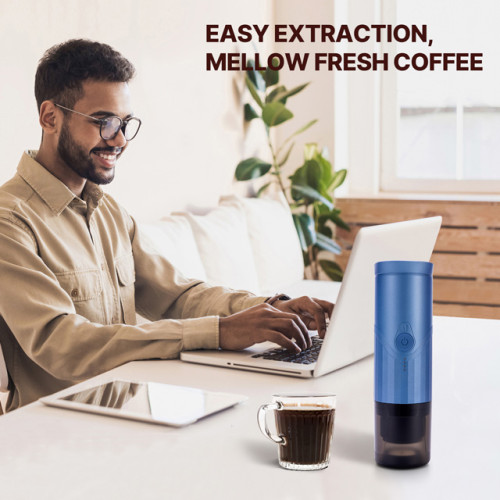 TK03 Multicolour Mini Espresso Machine Smart OEM Wireless Heating Electric Travel Portable Coffee Maker Customizable logo