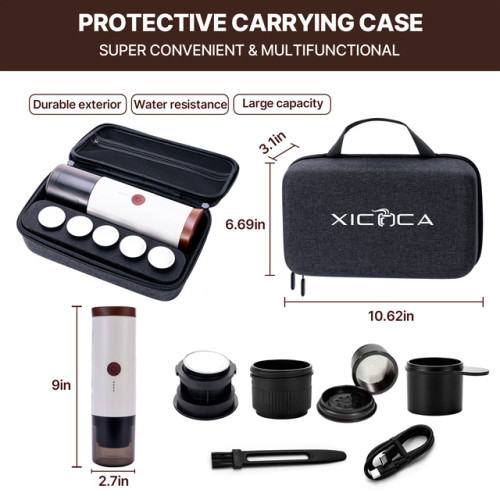 TK03 Multicolour Mini Espresso Machine Smart OEM Wireless Heating Electric Travel Portable Coffee Maker Customizable logo
