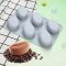 Customized Food Grade Coffee Bean Shape Mousse Silicone Mold Non-stick Baking Cake Mold DIY Dessert Mold