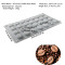 Customized Food Grade Coffee Bean Shape Mousse Silicone Mold Non-stick Baking Cake Mold DIY Dessert Mold
