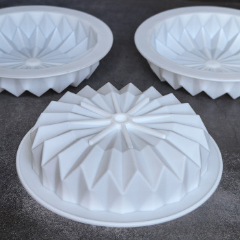Silicone Flower Shaped Chocolate Fondant Jelly Pudding Mold Baking Pastry Biscuit Mold Pancake Cake Dessert Mold