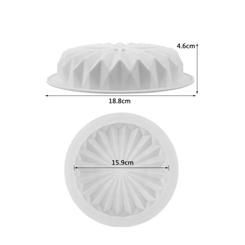 Silicone Flower Shaped Chocolate Fondant Jelly Pudding Mold Baking Pastry Biscuit Mold Pancake Cake Dessert Mold