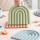 15 * 15cm Rainbow Shape Silicone Cup Coaster High Temperature Resistant Silicone Mat for Dining Table Home Casserole Pot Mat