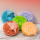 2in1 Whirlwind Double-sided Silicone Shower Brush Multi-functional Wash Hair Brush Massage Brush