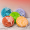 2in1 Whirlwind Double-sided Silicone Shower Brush Multi-functional Wash Hair Brush Massage Brush