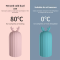 500ml Deer Antler Shape Silicone Hot Water Bag Portable Dual Use of Hot and Cold Hot Water Bottle with Cover
