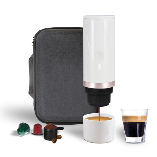 PCM01 Portable Espresso Automatic Coffee Machine Coffee Capsule Maker for Outdoor