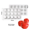 Customized Fruit Series Mousse Cake Silicone Mold Food Grade Dessert Mold