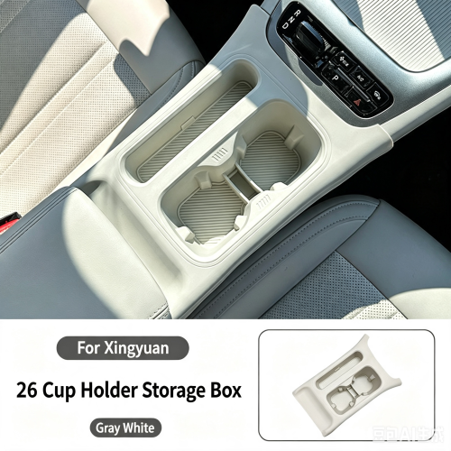 Center Console Wireless Charging Silicone Mat Set & Storage Box for Li Auto i6 i8 L6 L7 L8 L9, Car Interior Decor Modification Accessories
